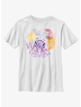 Disney Lilo & Stitch Angel Easter Eggs Youth T-Shirt, , hi-res