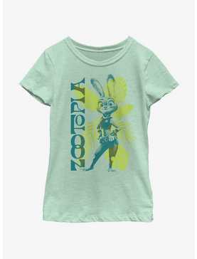 Disney Zootopia Tropical Judy Hopps Youth Girls T-Shirt, , hi-res