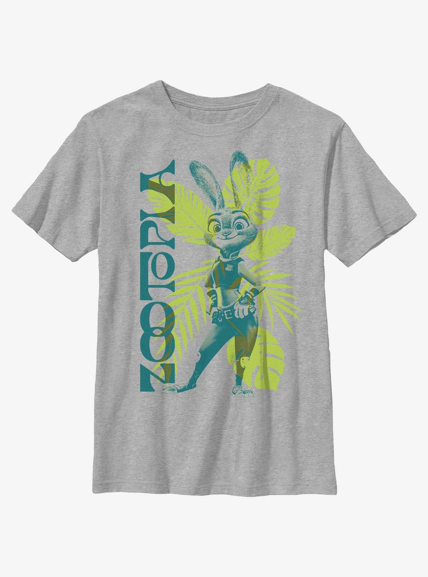 Disney Zootopia Tropical Judy Hopps Youth T-Shirt, , hi-res