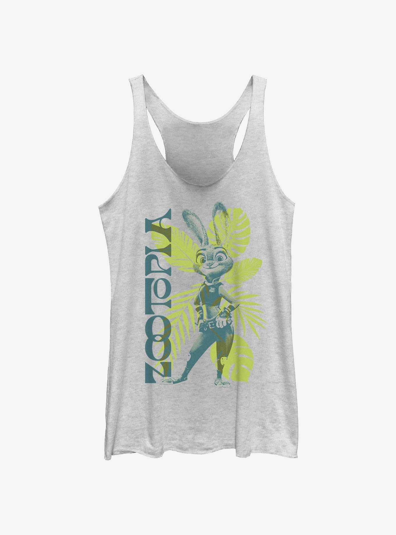 Disney Zootopia Tropical Judy Hopps Womens Tank Top, , hi-res