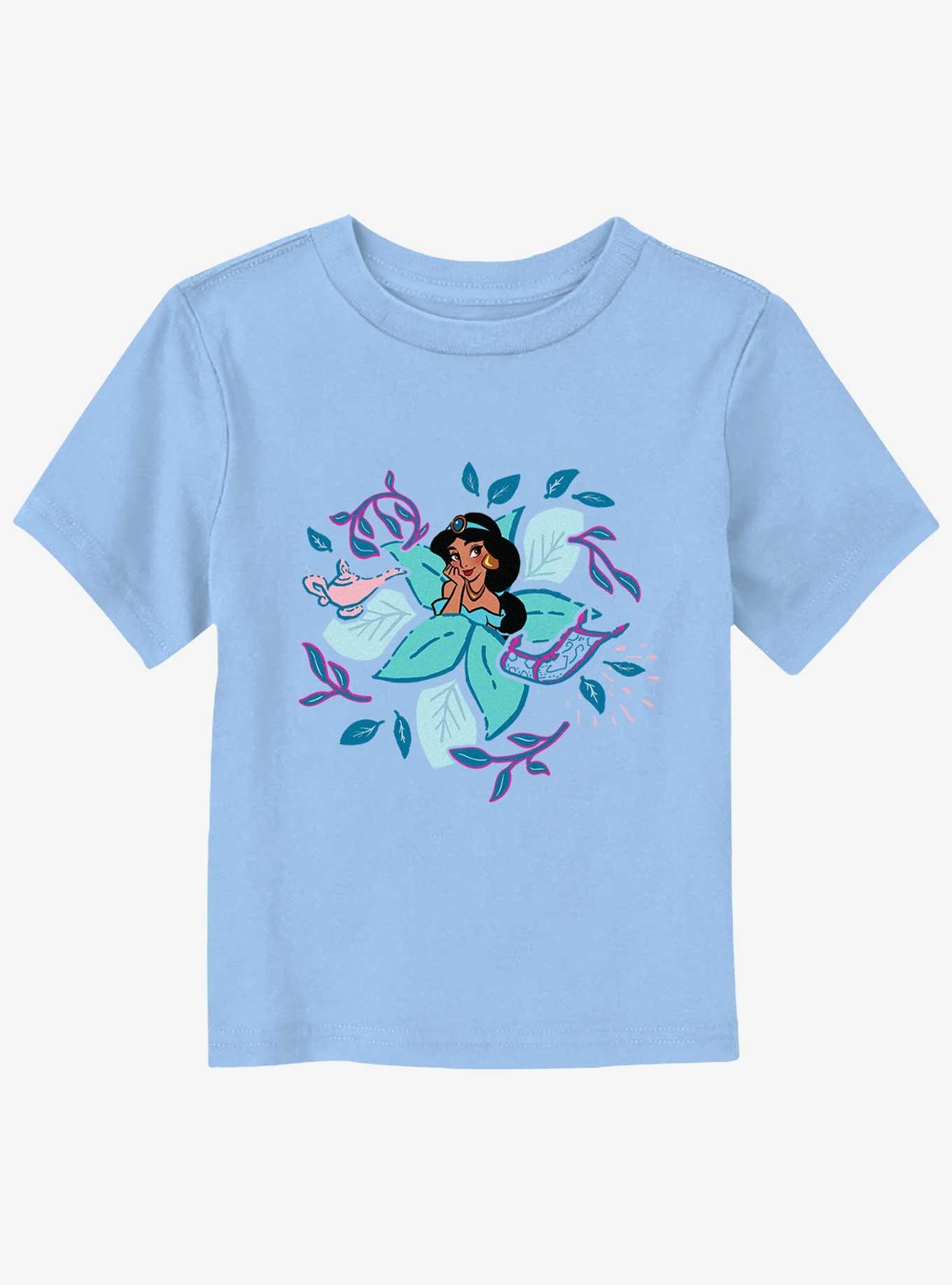Disney Princesses Jasmine Leaves And Lamp Toddler T-Shirt, LT BLUE, hi-res