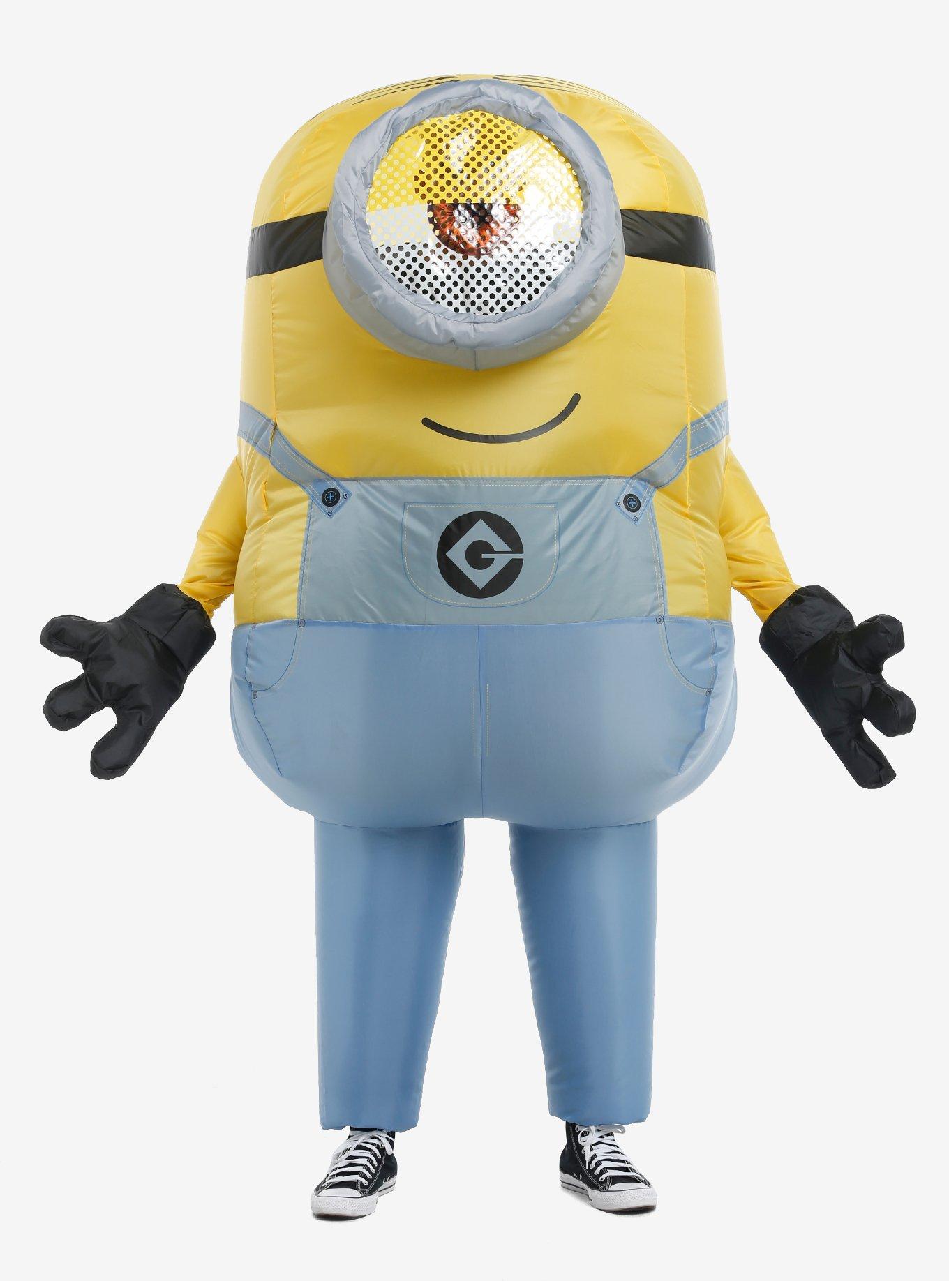 Despicable Me Minions Stuart Inflatable Costume, , hi-res