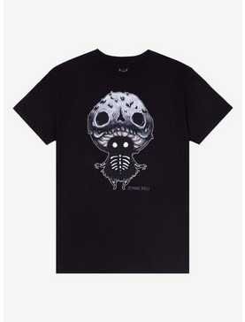 Skeleton Mushroom Creature T-Shirt By Guild Of Calamity, , hi-res