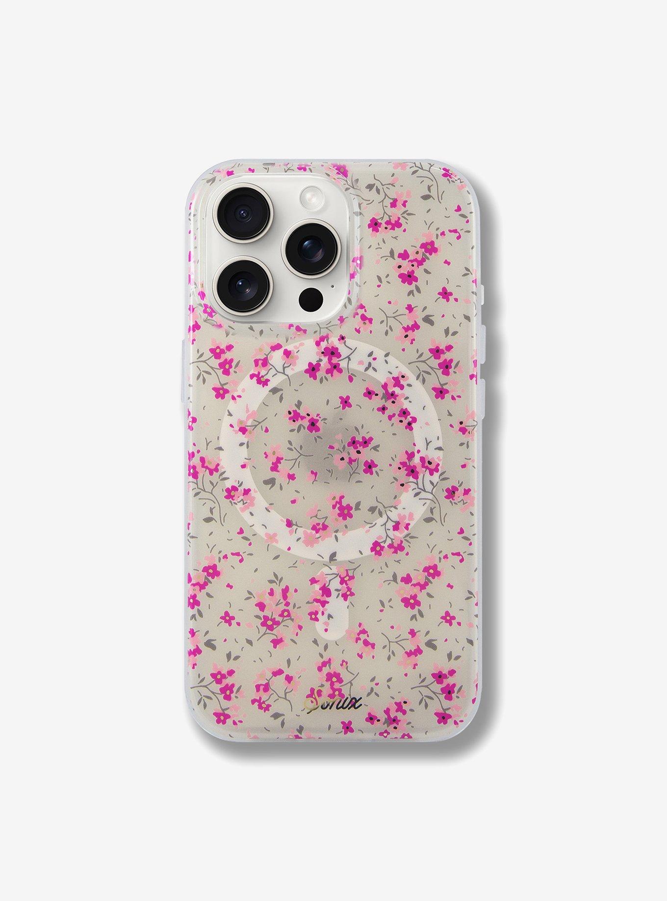 Sonix Cottage Floral Pink iPhone 15 Pro MagSafe Case, , hi-res