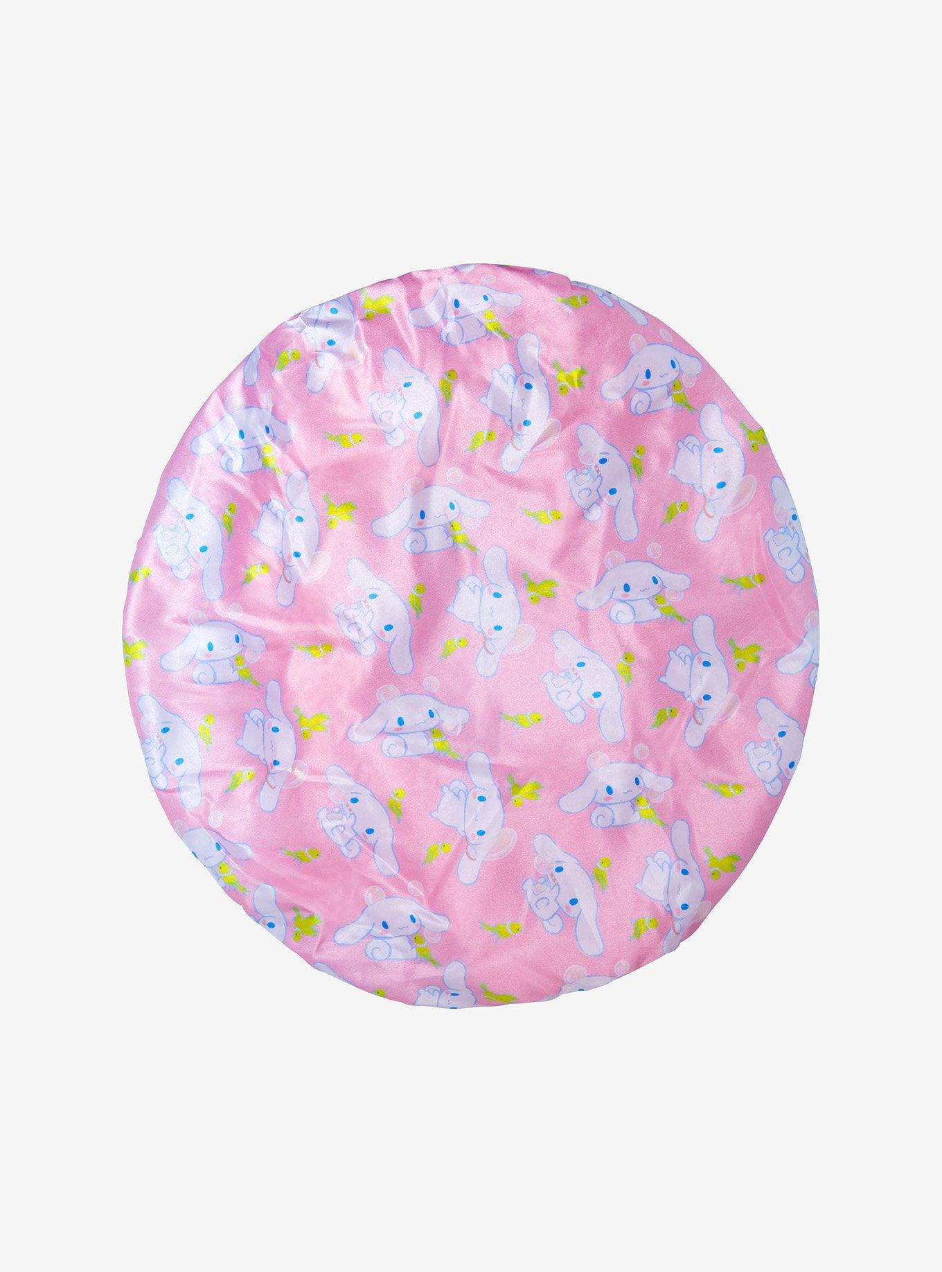 Sanrio Cinnamoroll Double Layered Allover Print Satin Bonnet — BoxLunch Exclusive, , hi-res