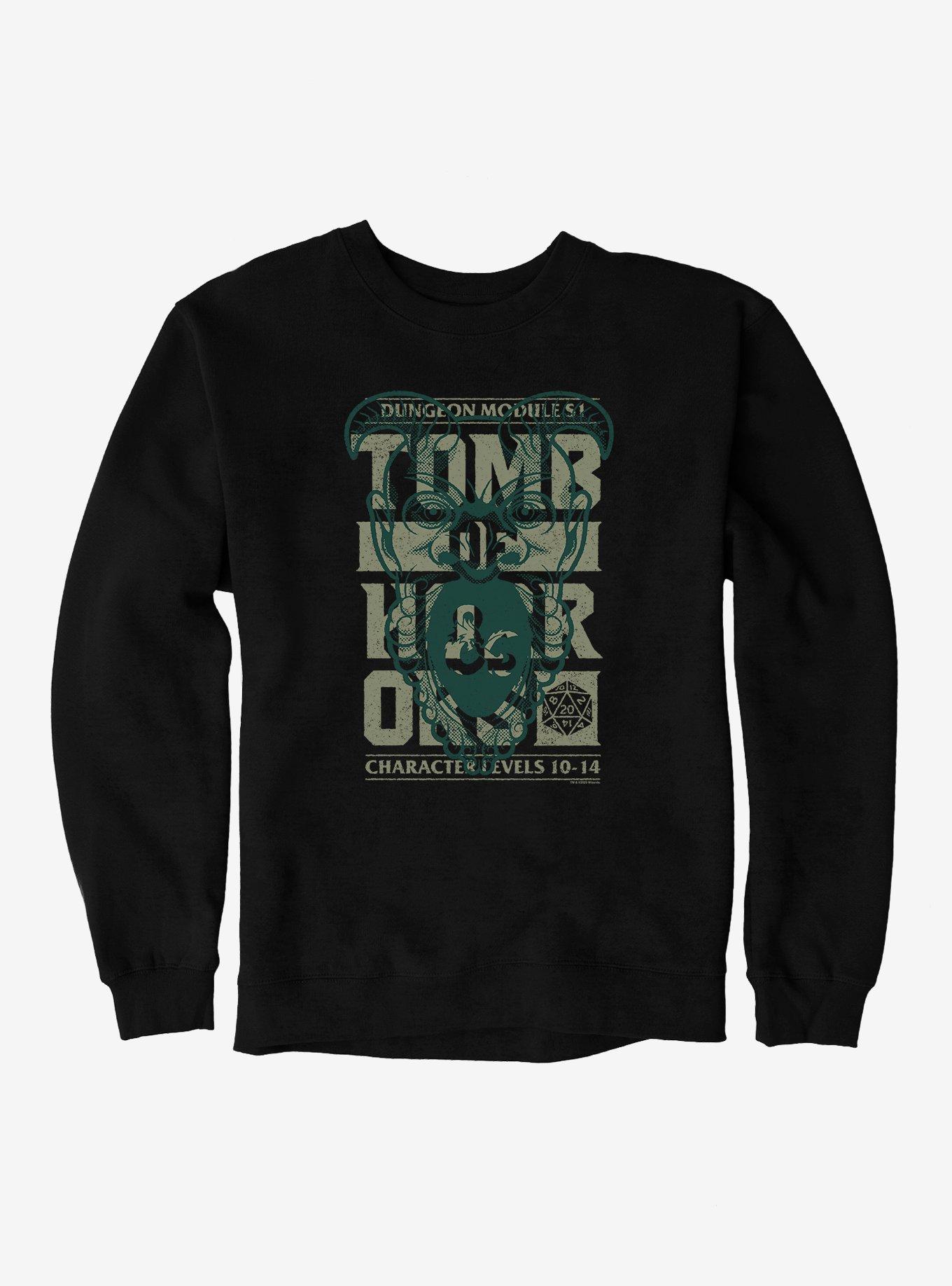 Dungeons & Dragons Tomb Of Horrors Dungeon Module Stamp Sweatshirt