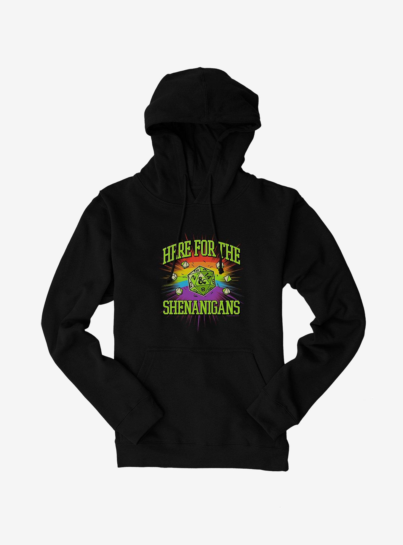 Dungeons & Dragons Here For The Shenanigans Hoodie, , hi-res