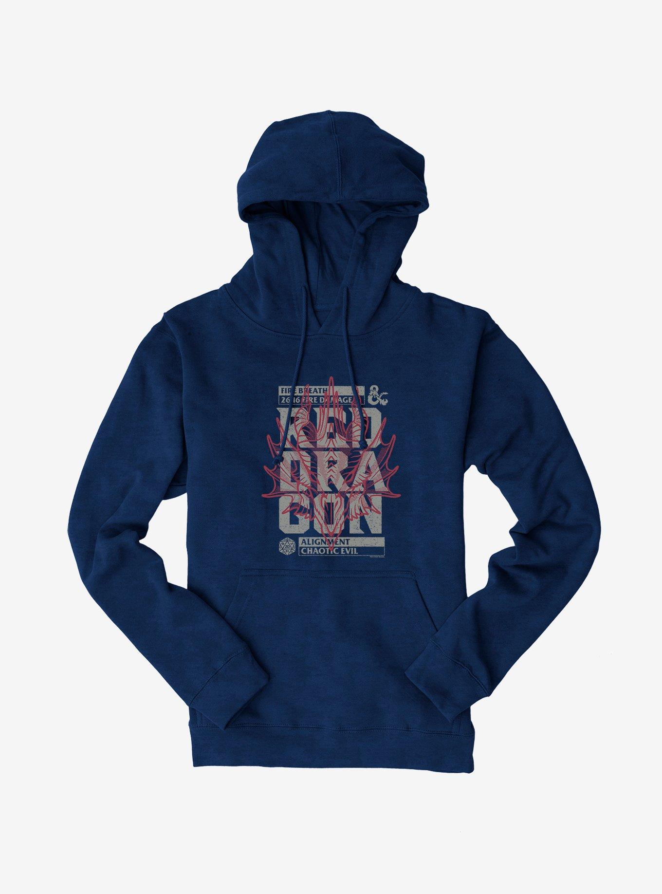 Dungeons & Dragons Red Dragon Stamp Hoodie, , hi-res