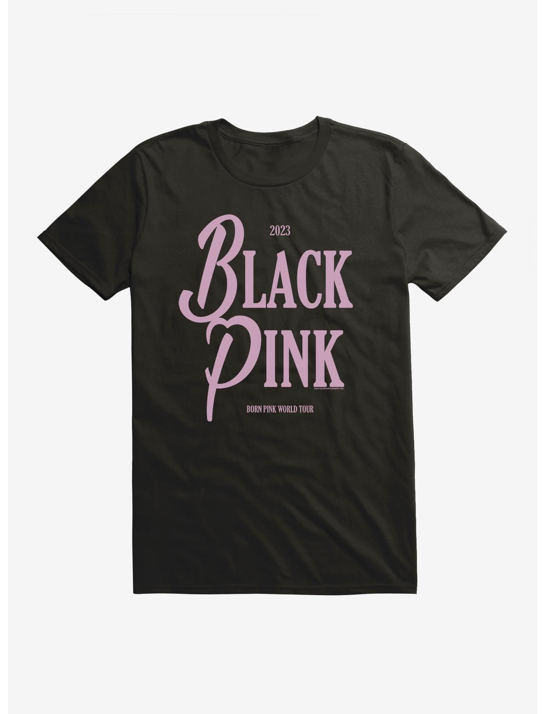 BLACKPINK 2023 Born Pink World Tour T-Shirt, BLACK, hi-res