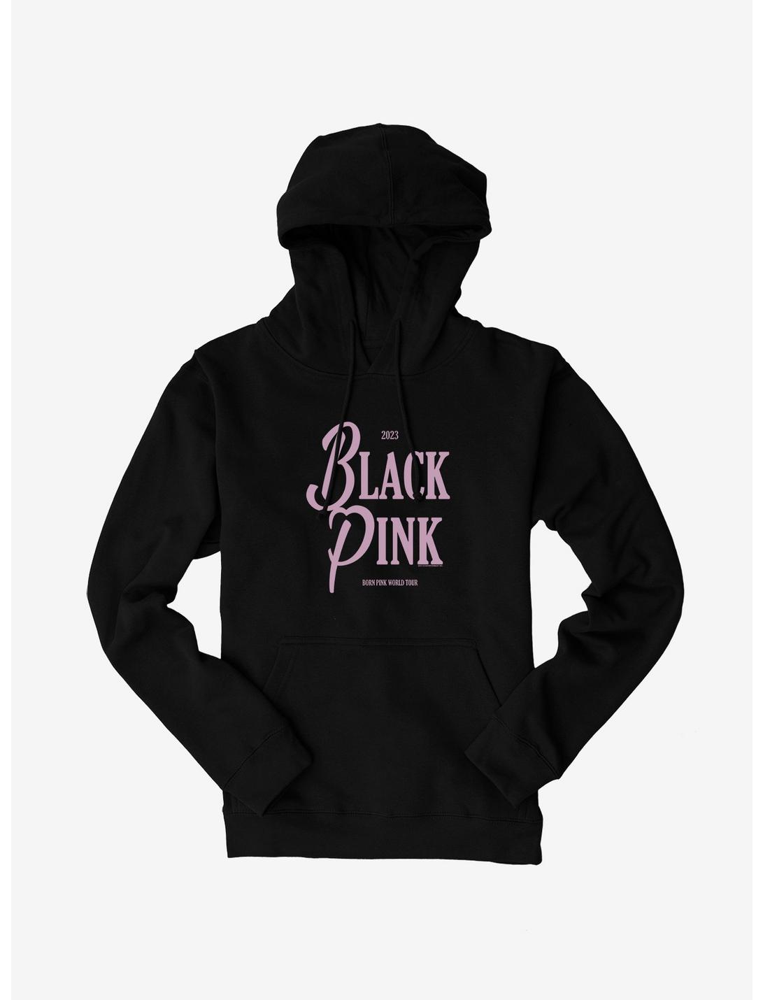 BLACKPINK 2023 Born Pink World Tour Hoodie, BLACK, hi-res