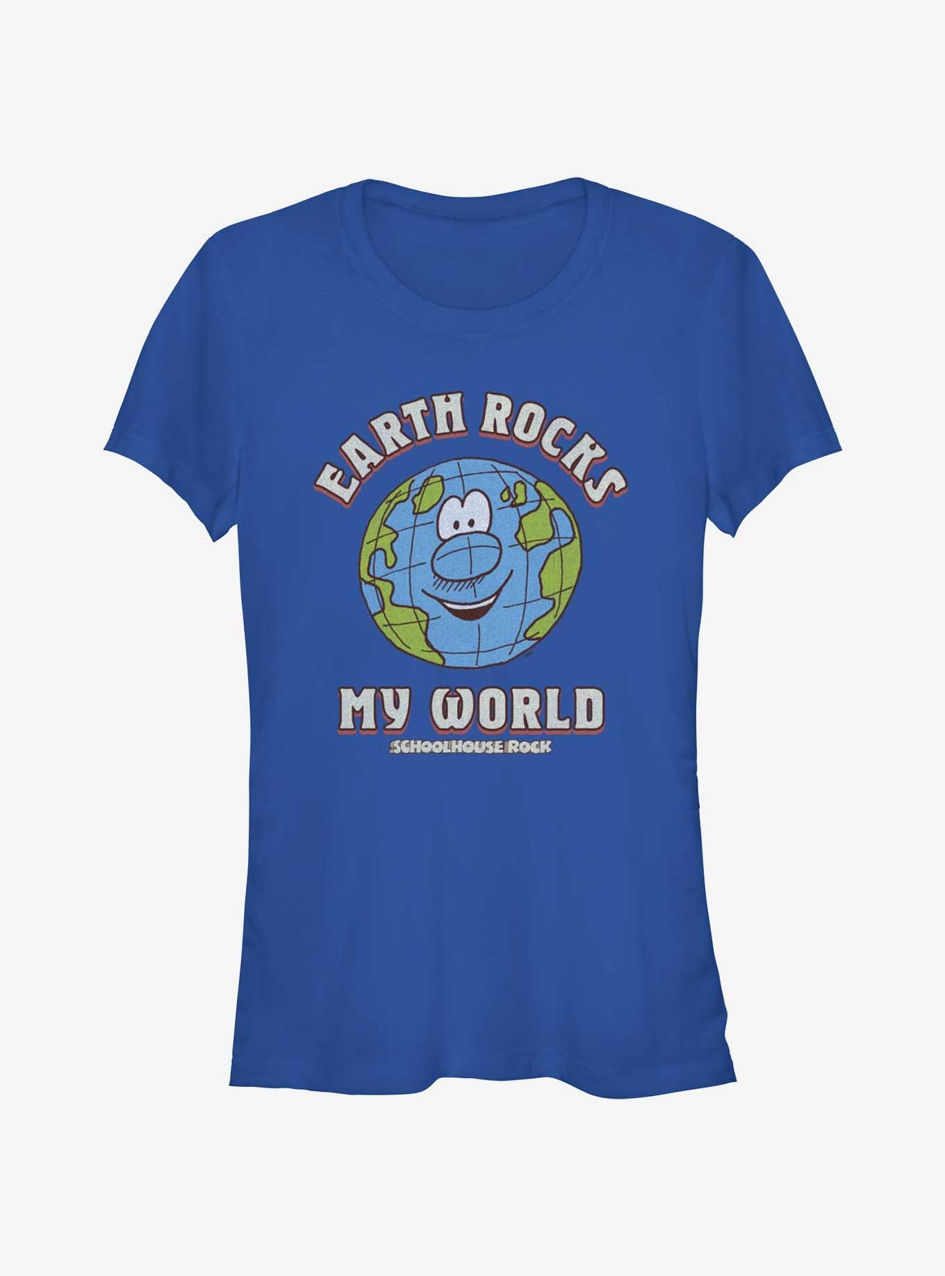 Schoolhouse Rock Earth Rocks My World Girls T-Shirt, , hi-res