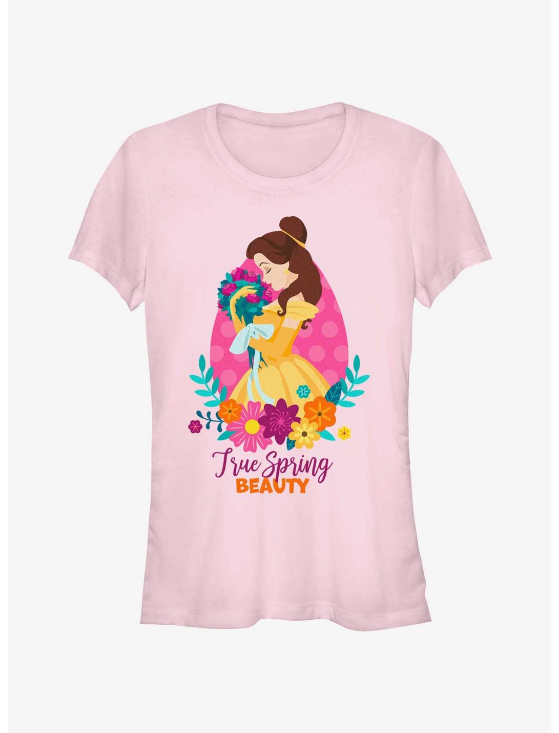 Disney Beauty and the Beast Belle True Spring Beauty Girls T-Shirt, LIGHT PINK, hi-res