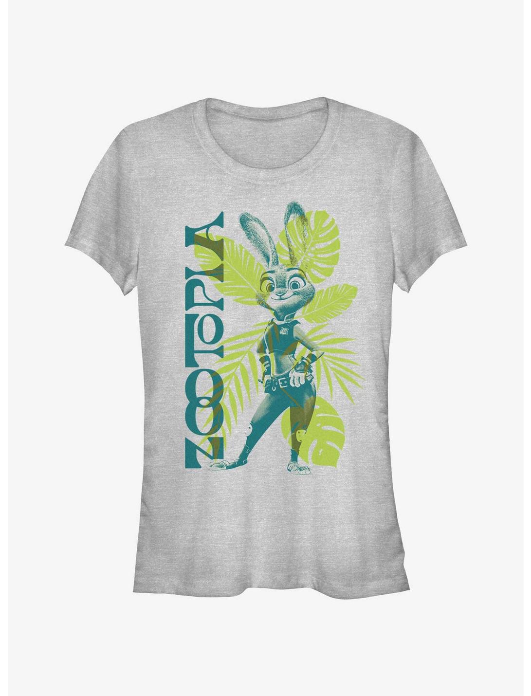 Disney Zootopia Tropical Judy Hopps Girls T-Shirt, ATH HTR, hi-res