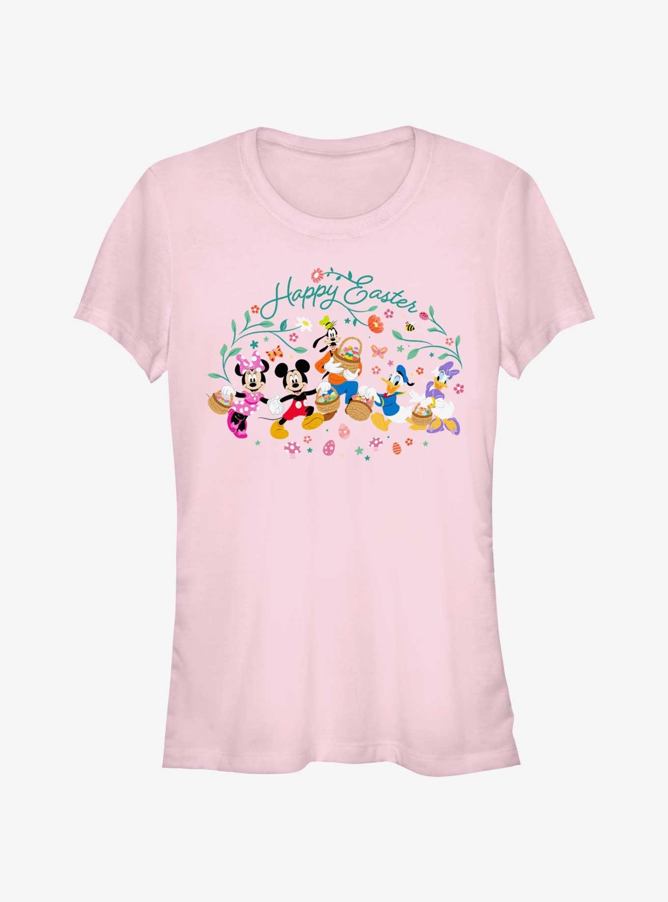 Disney Mickey Mouse & Friends Happy Easter Girls T-Shirt, LIGHT PINK, hi-res