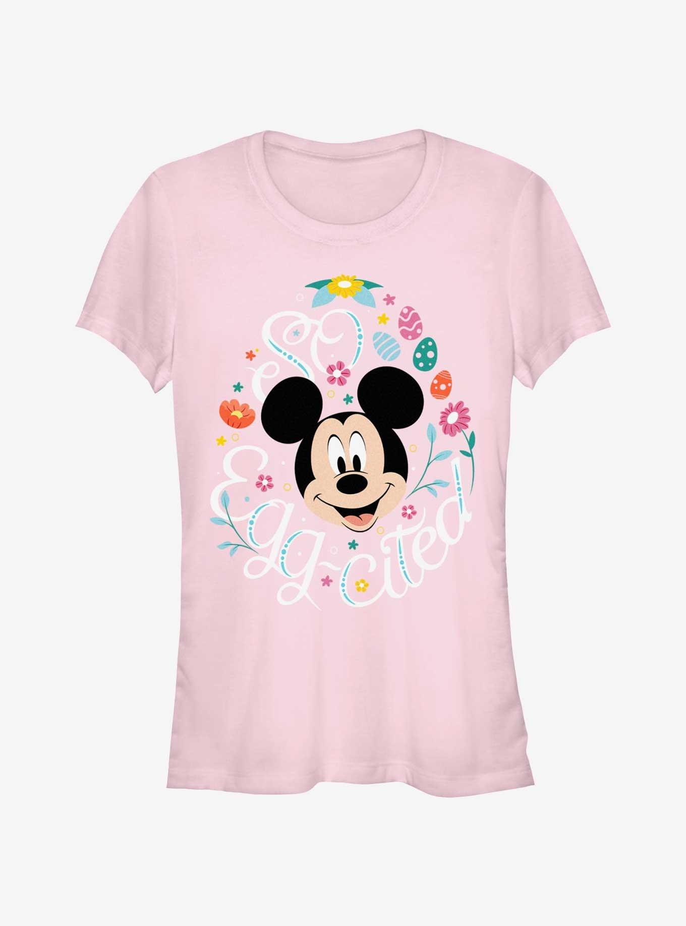 Disney Mickey Mouse So Egg-Cited Girls T-Shirt, LIGHT PINK, hi-res