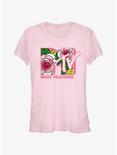 MTV Floral Logo Girls T-Shirt, LIGHT PINK, hi-res