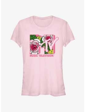 MTV Floral Logo Girls T-Shirt, , hi-res