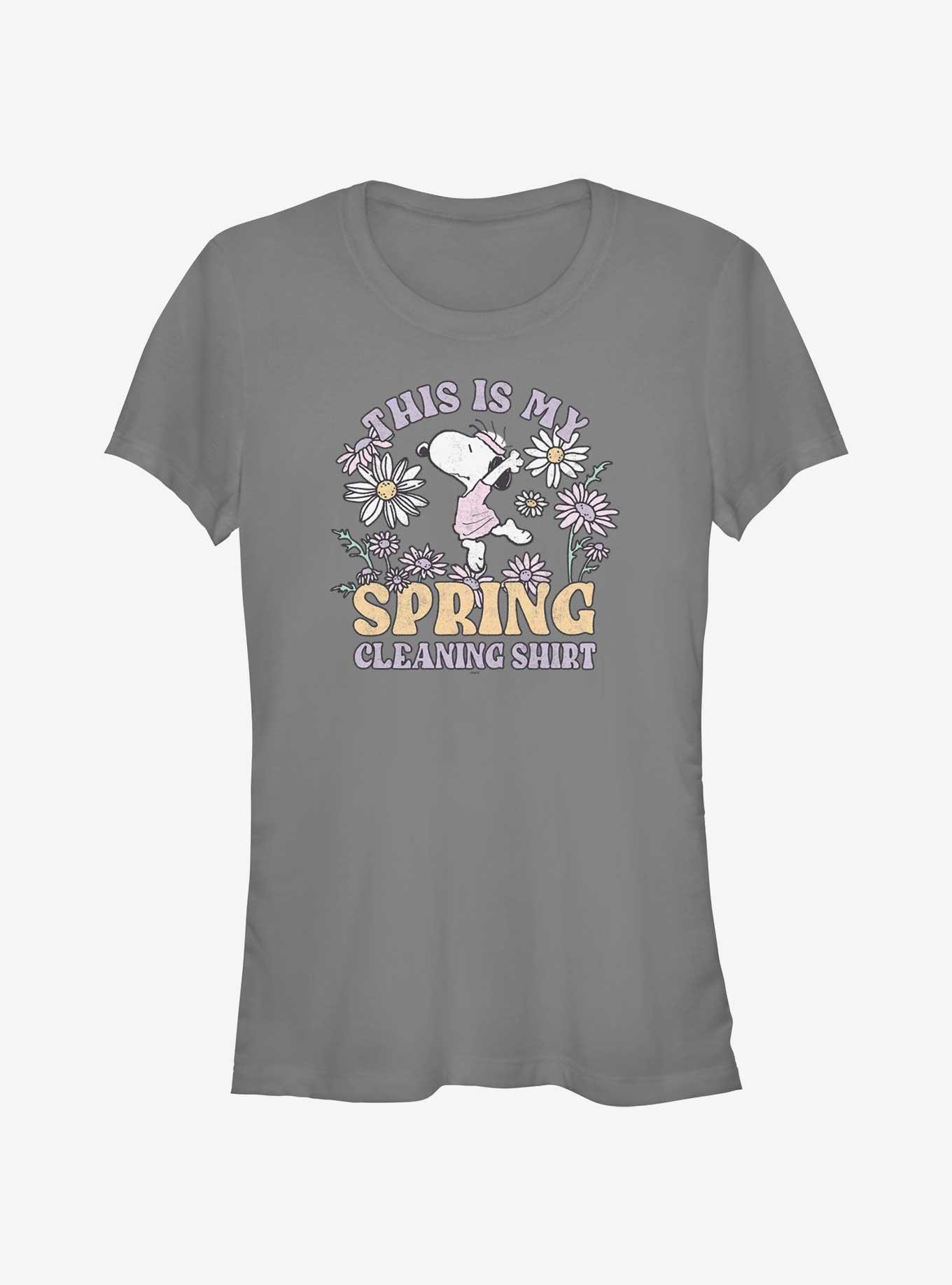 Peanuts Spring Cleaning Girls T-Shirt