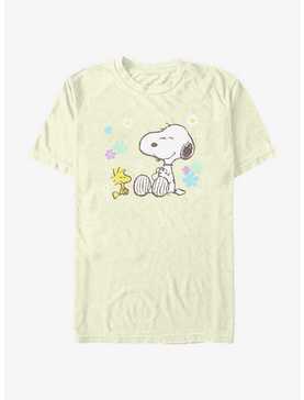 Peanuts Snoopy and Woodstock Flourishing T-Shirt, , hi-res