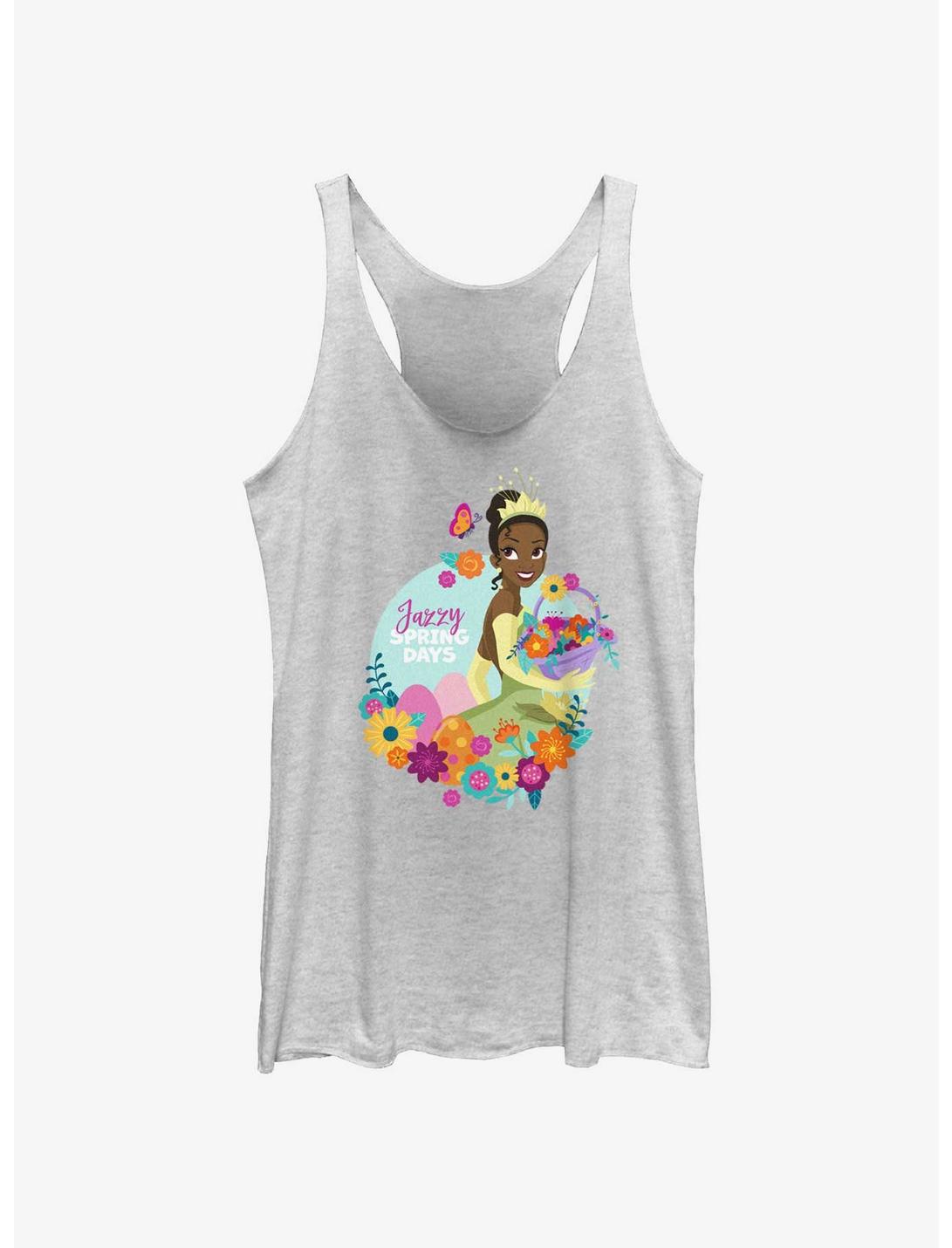 Disney The Princess and the Frog Tiana Jazz And Spring Girls Tank, WHITE HTR, hi-res