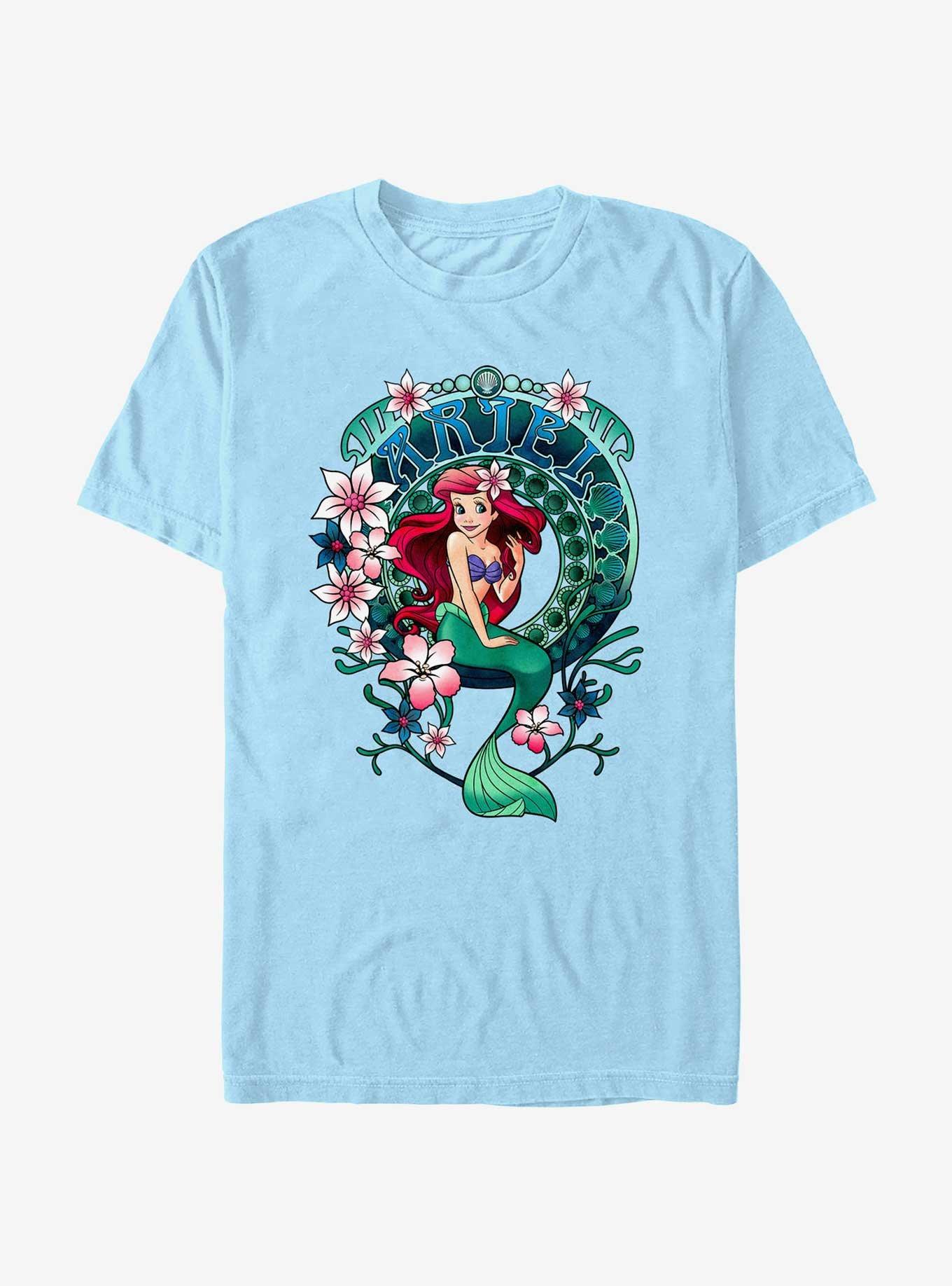 Disney Princesses Ariel Nouveau T-Shirt, LT BLUE, hi-res