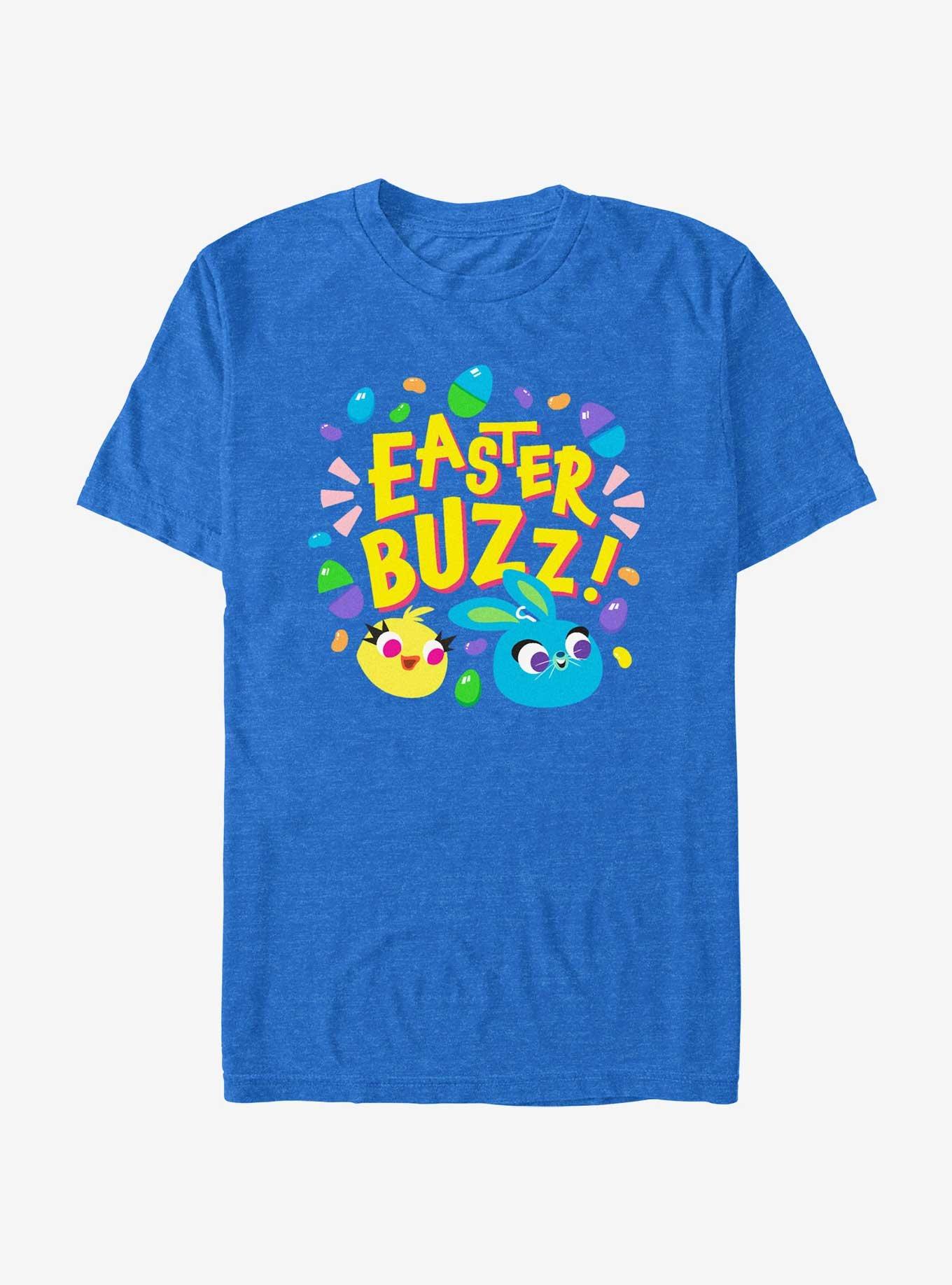Disney Pixar Toy Story Easter Buzz T-Shirt BLUE Hot Topic