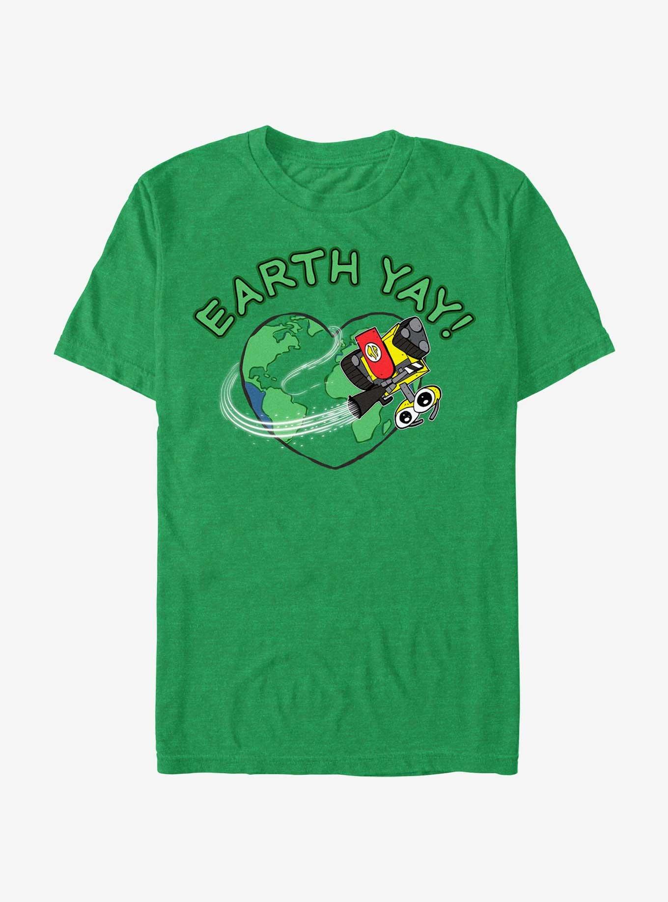 Disney Pixar WALL-E Earth Yay T-Shirt - GREEN | Hot Topic