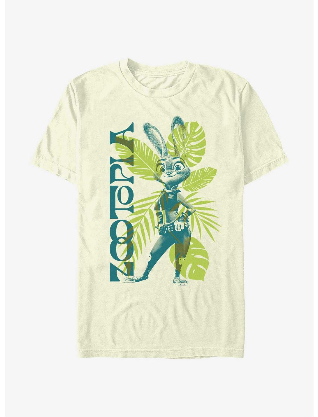 Disney Zootopia Tropical Judy Hopps T-Shirt, NATURAL, hi-res