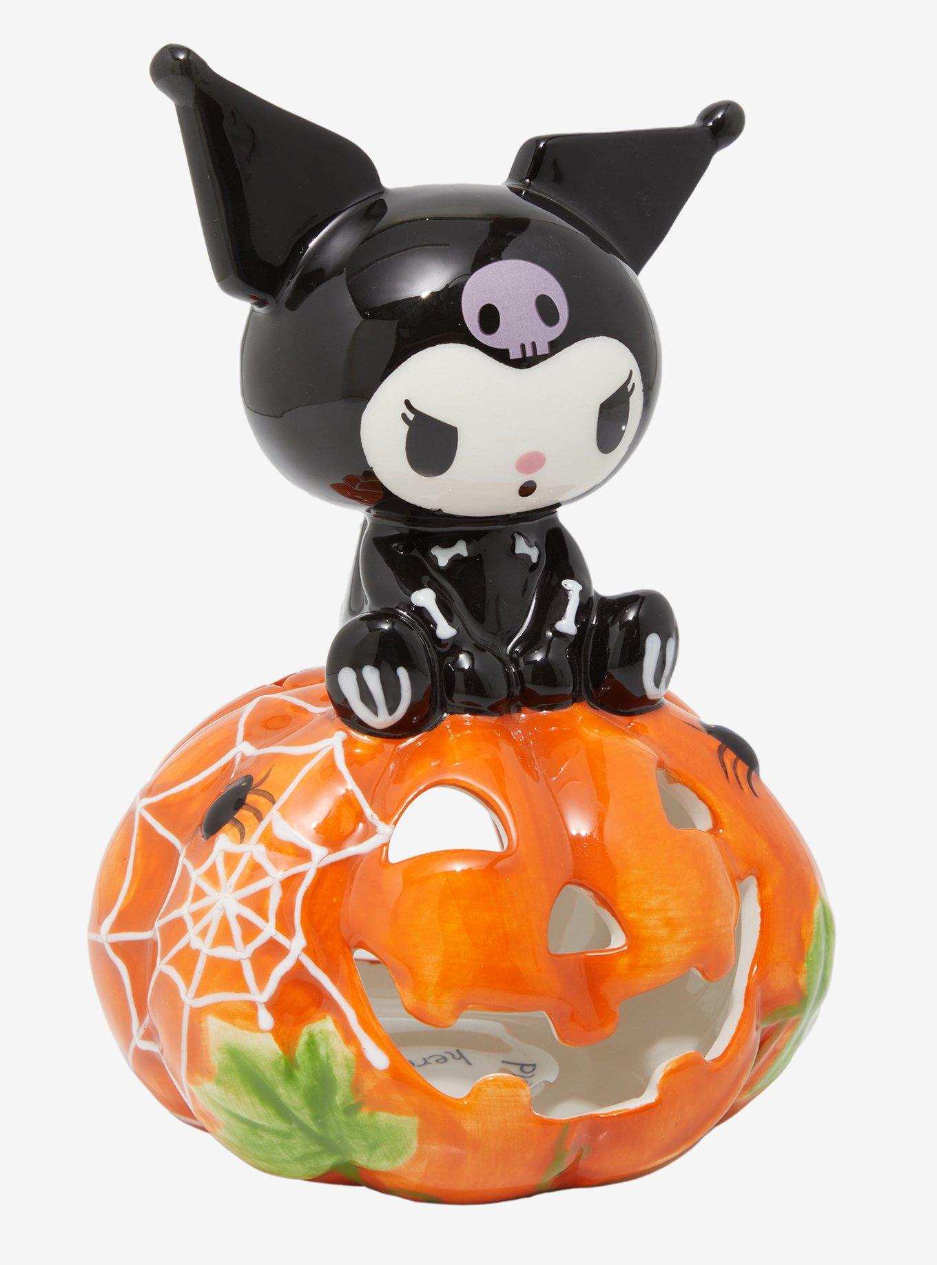 Sanrio Kuromi Jack-o-Lantern Tealight Holder | BoxLunch