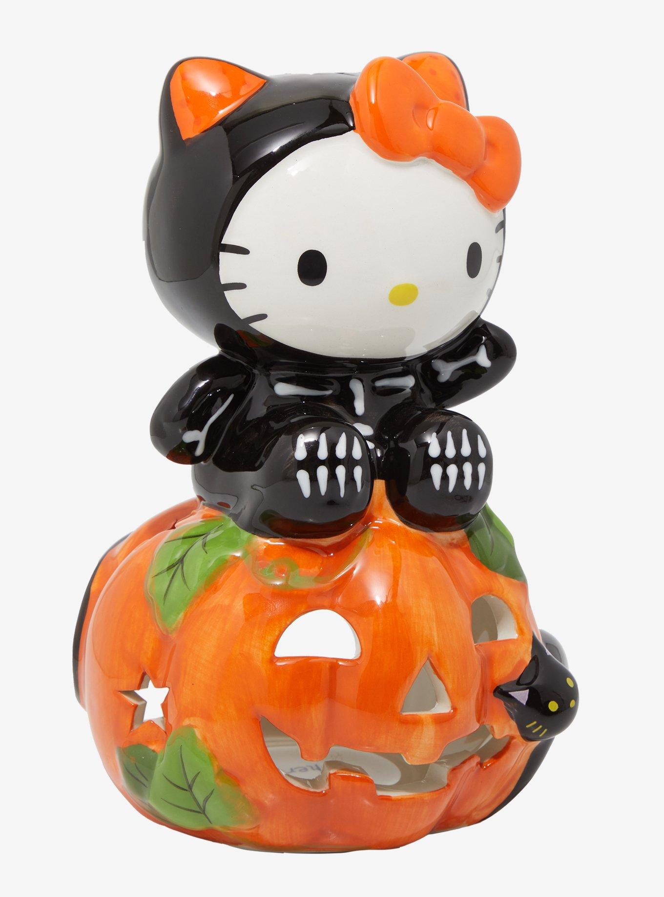 Sanrio Hello Kitty Jack-o-Lantern Tealight Holder, , hi-res