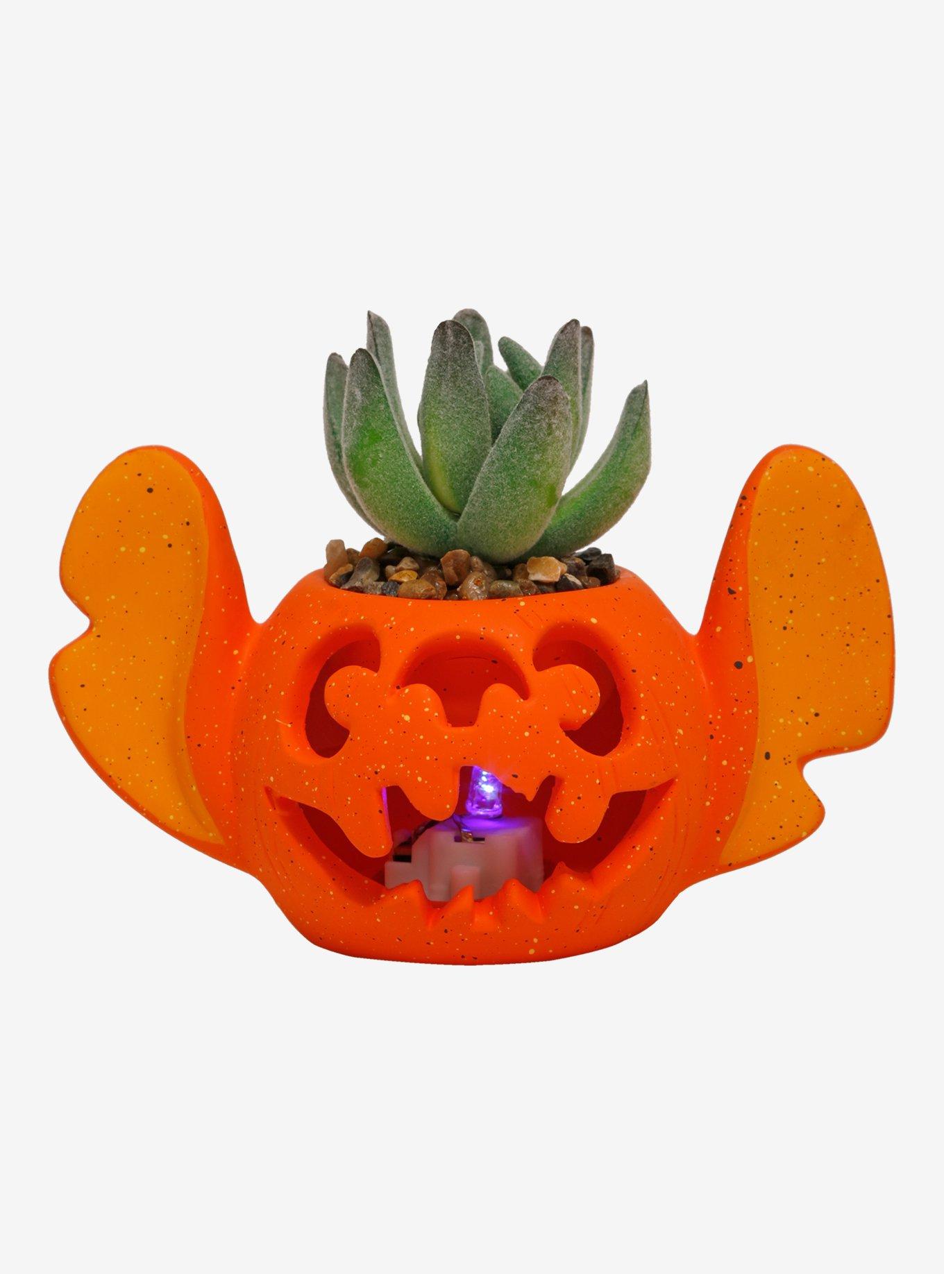 Disney Lilo & Stitch Light-Up Faux Succulent Planter, , hi-res