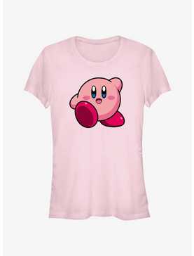 Kirby Waving Girls T-Shirt, , hi-res
