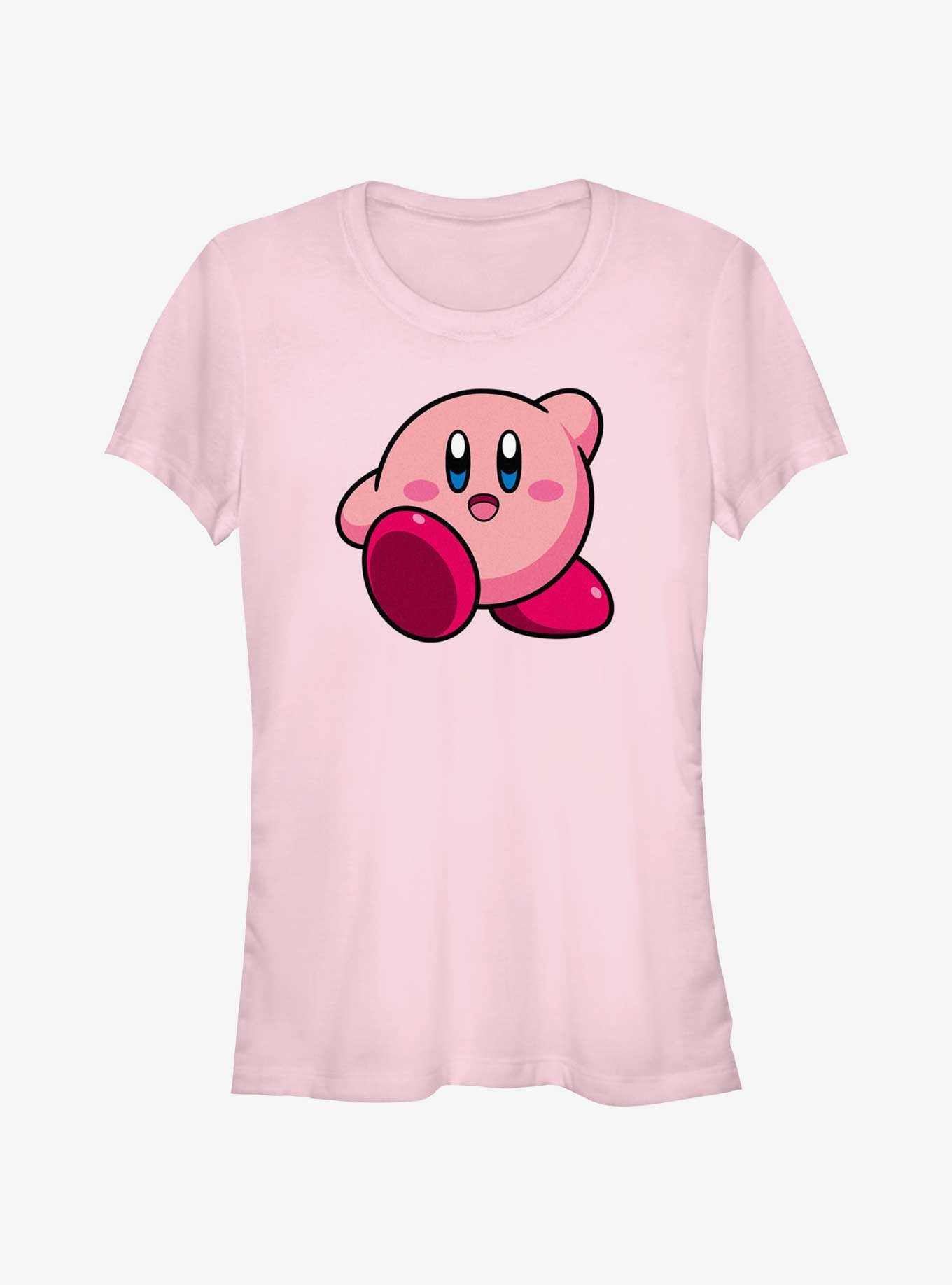 Kirby Waving Girls T-Shirt, , hi-res
