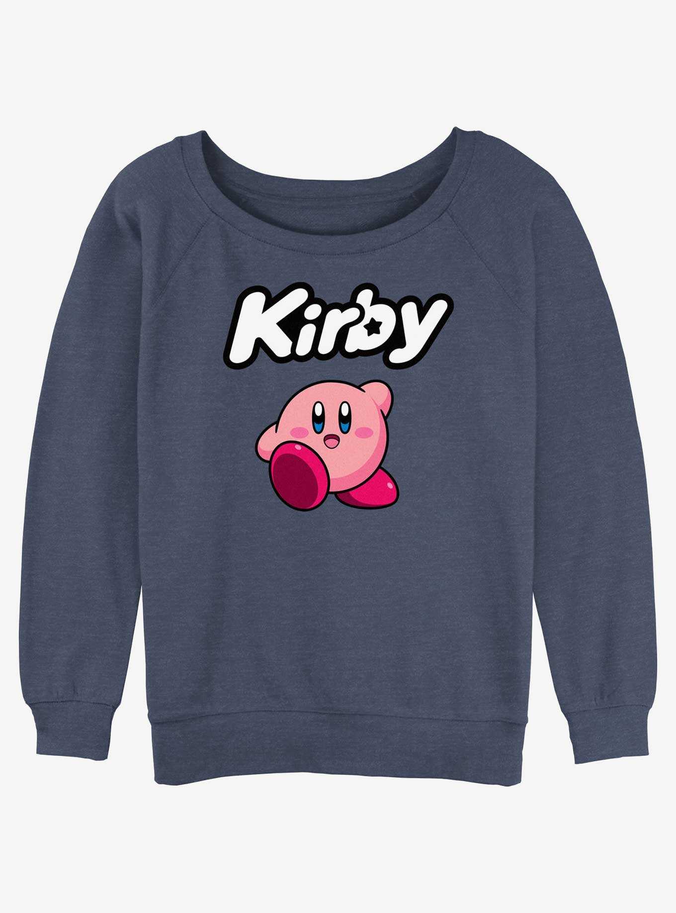 Kirby Pose Girls Slouchy Sweatshirt, , hi-res