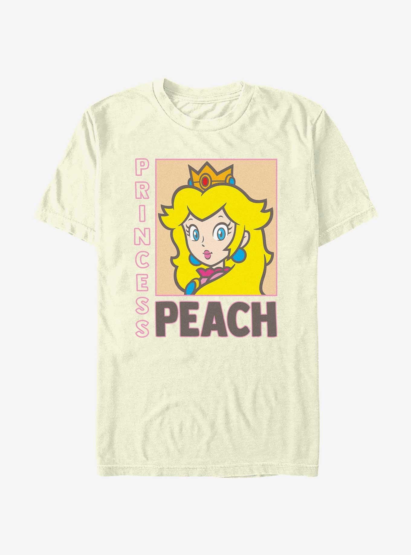 Nintendo Framed Princess Peach T-Shirt, NATURAL, hi-res