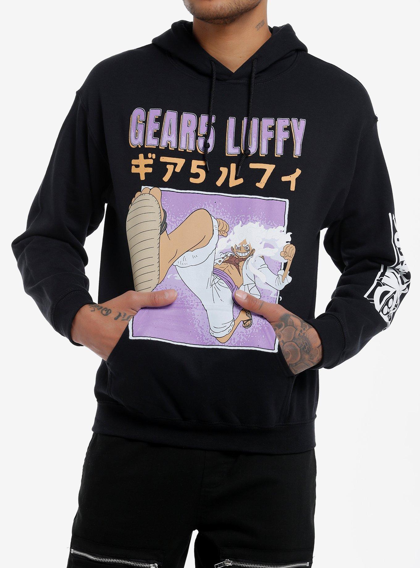 One Piece Gear 5 Giant Luffy Hoodie, , hi-res