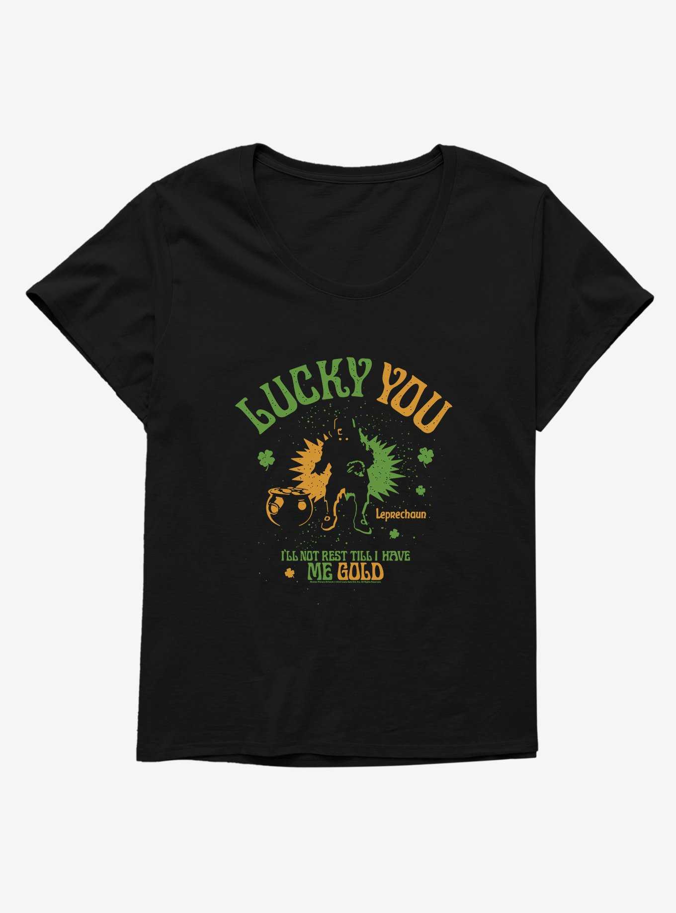 Leprechaun Lucky You Girls T-Shirt Plus Size, , hi-res