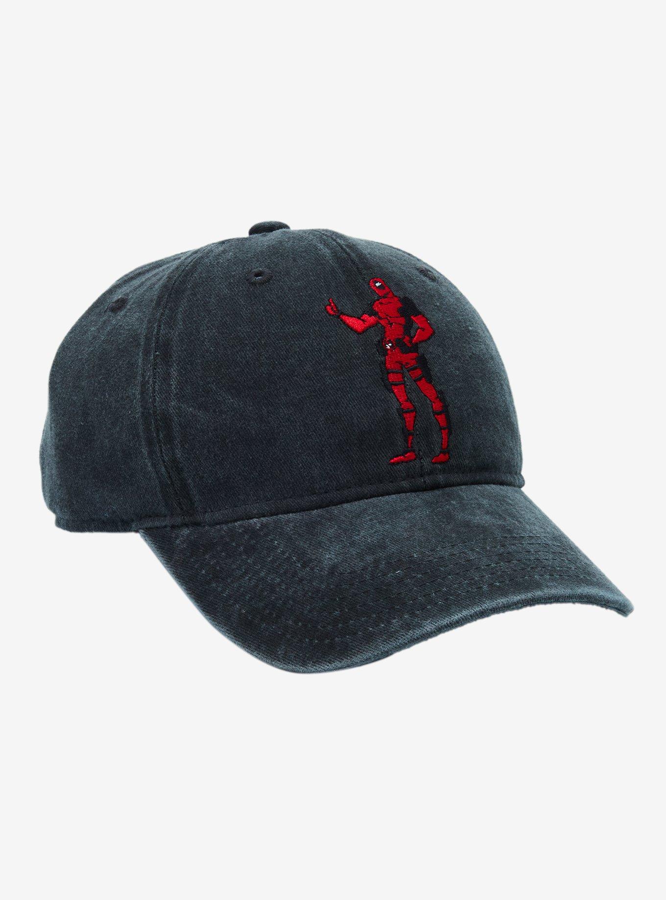 Marvel Deadpool Embroidered Ball Cap — BoxLunch Exclusive, , hi-res