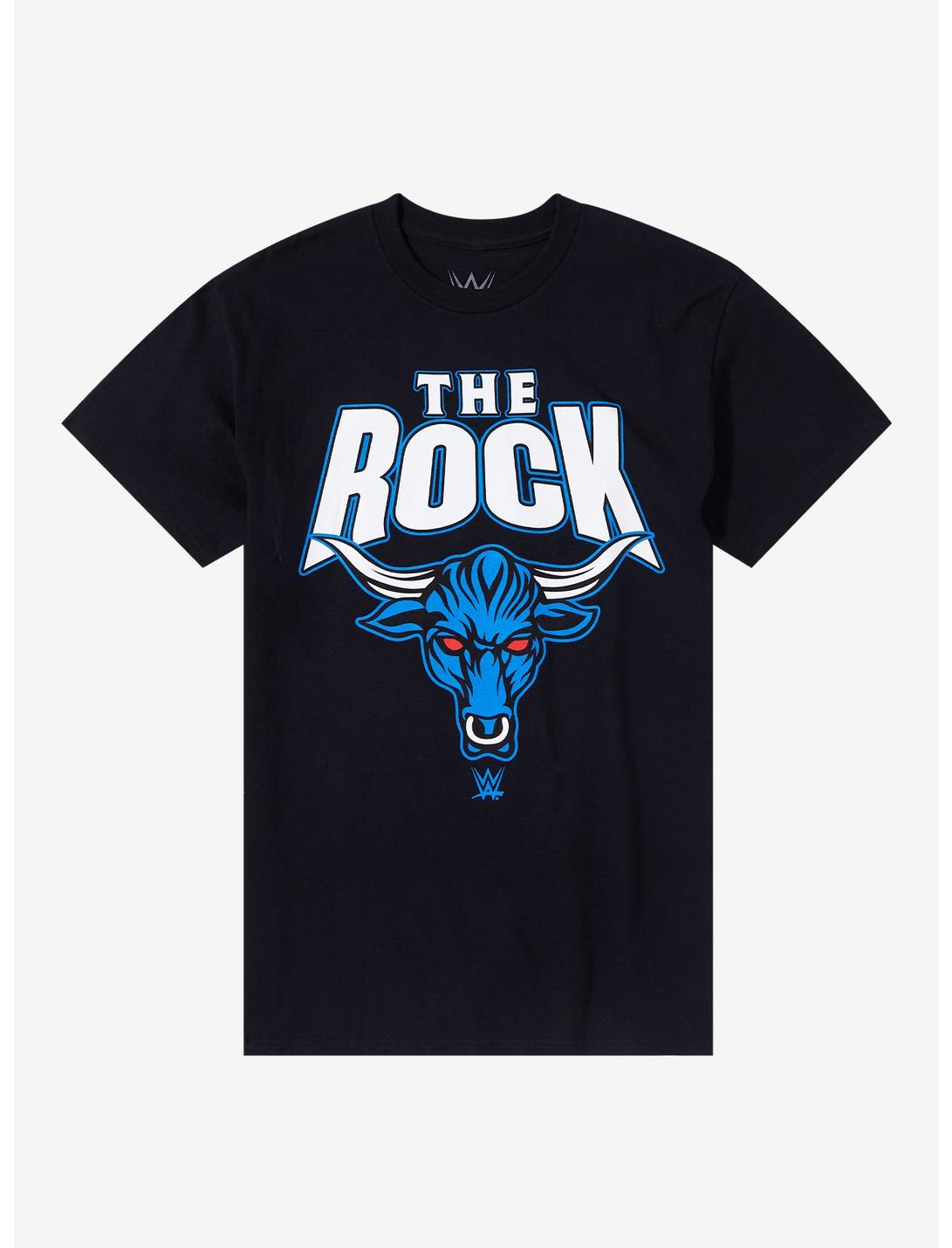WWE The Rock Bull T-Shirt, BLACK, hi-res
