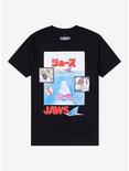 Jaws Manga Artwork T-Shirt, BLACK, hi-res