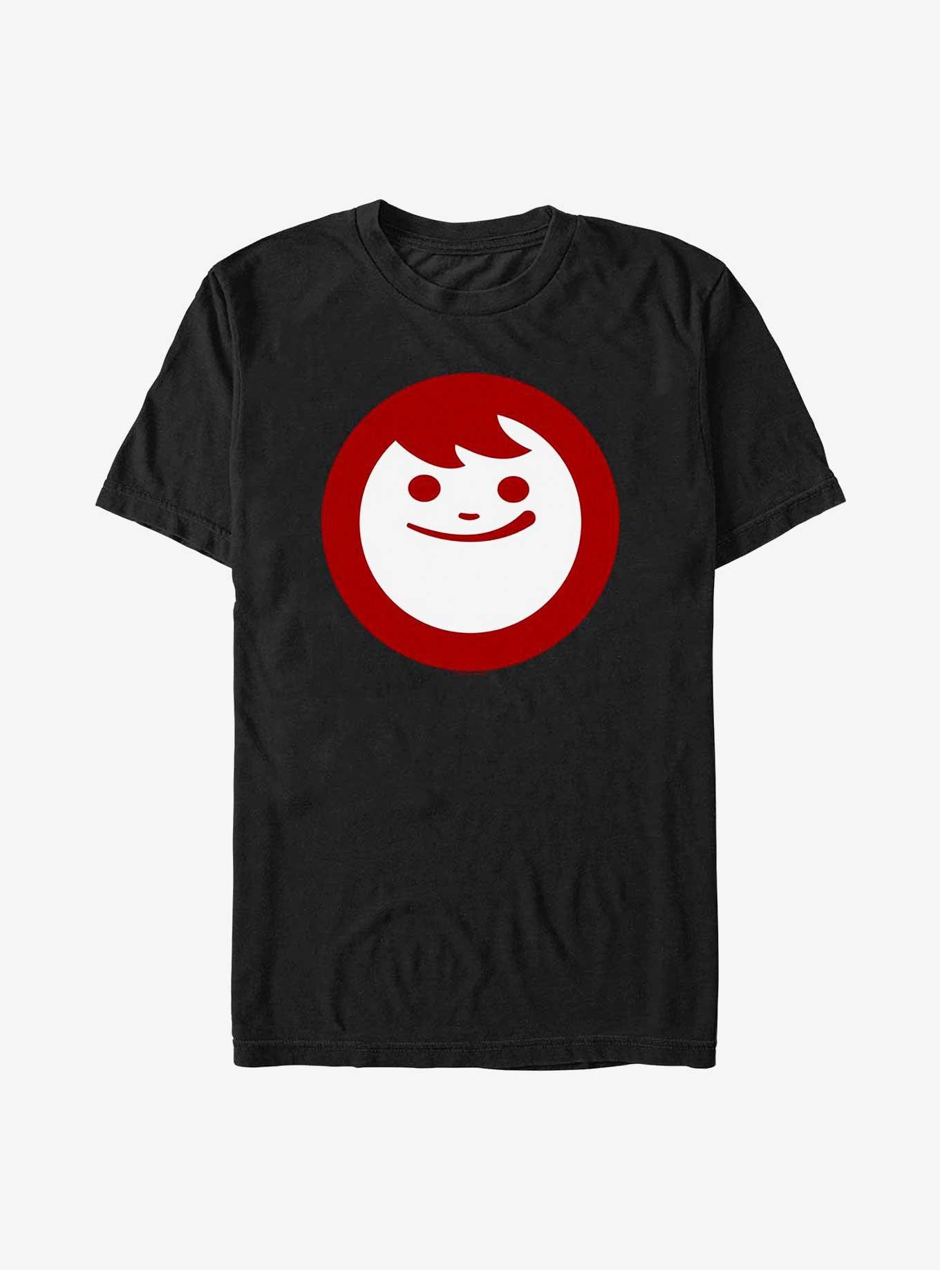 Maruchan Large Face Logo Ramen T-Shirt, BLACK, hi-res