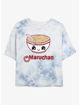 Maruchan Kawaii Maruchan Baby Bowl Tie-Dye Girls Crop T-Shirt, , hi-res