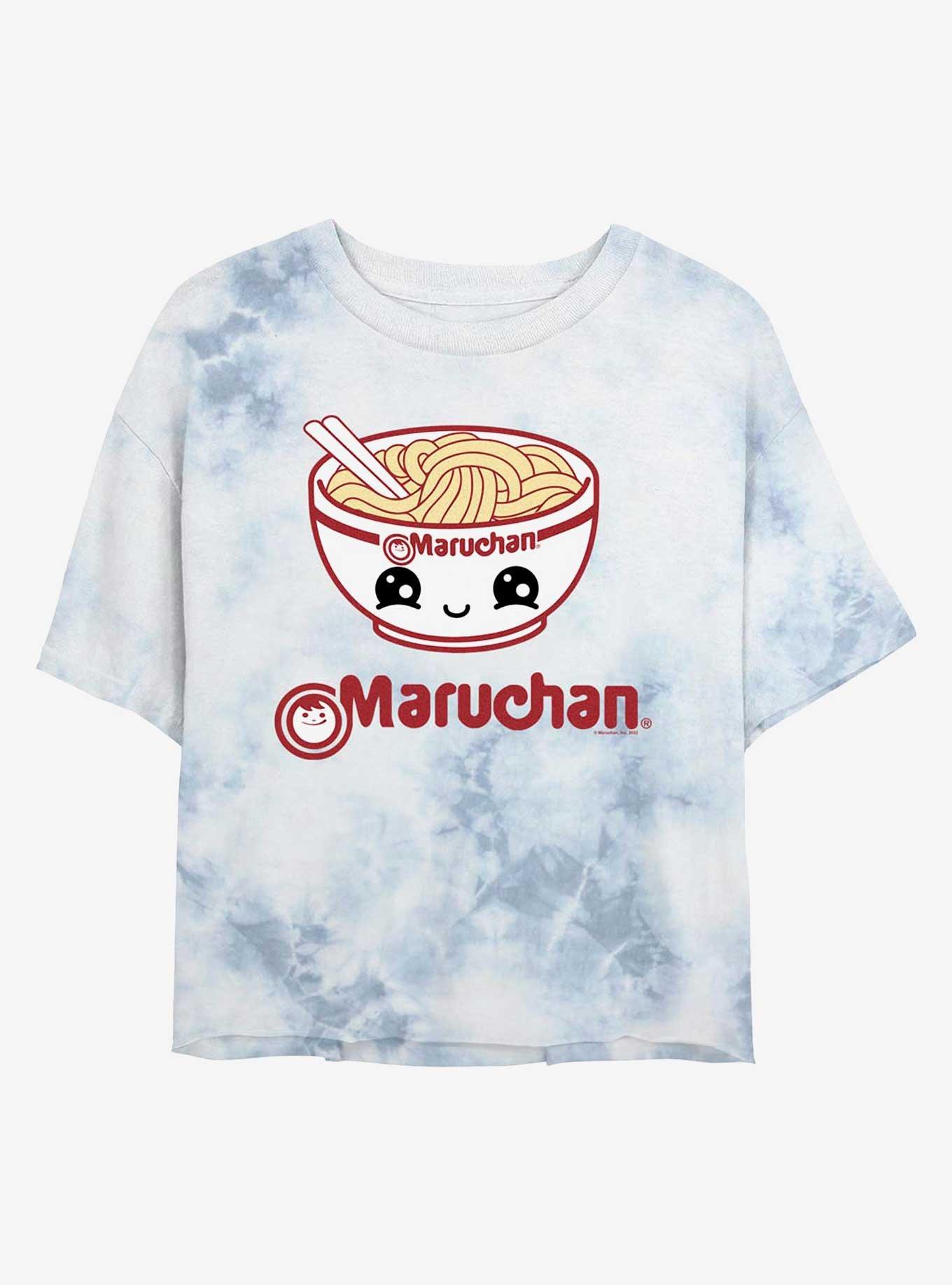 Maruchan Kawaii Maruchan Baby Bowl Tie-Dye Girls Crop T-Shirt, , hi-res