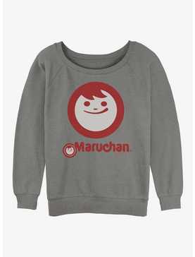 Maruchan Instant Smile Girls Slouchy Sweatshirt, , hi-res