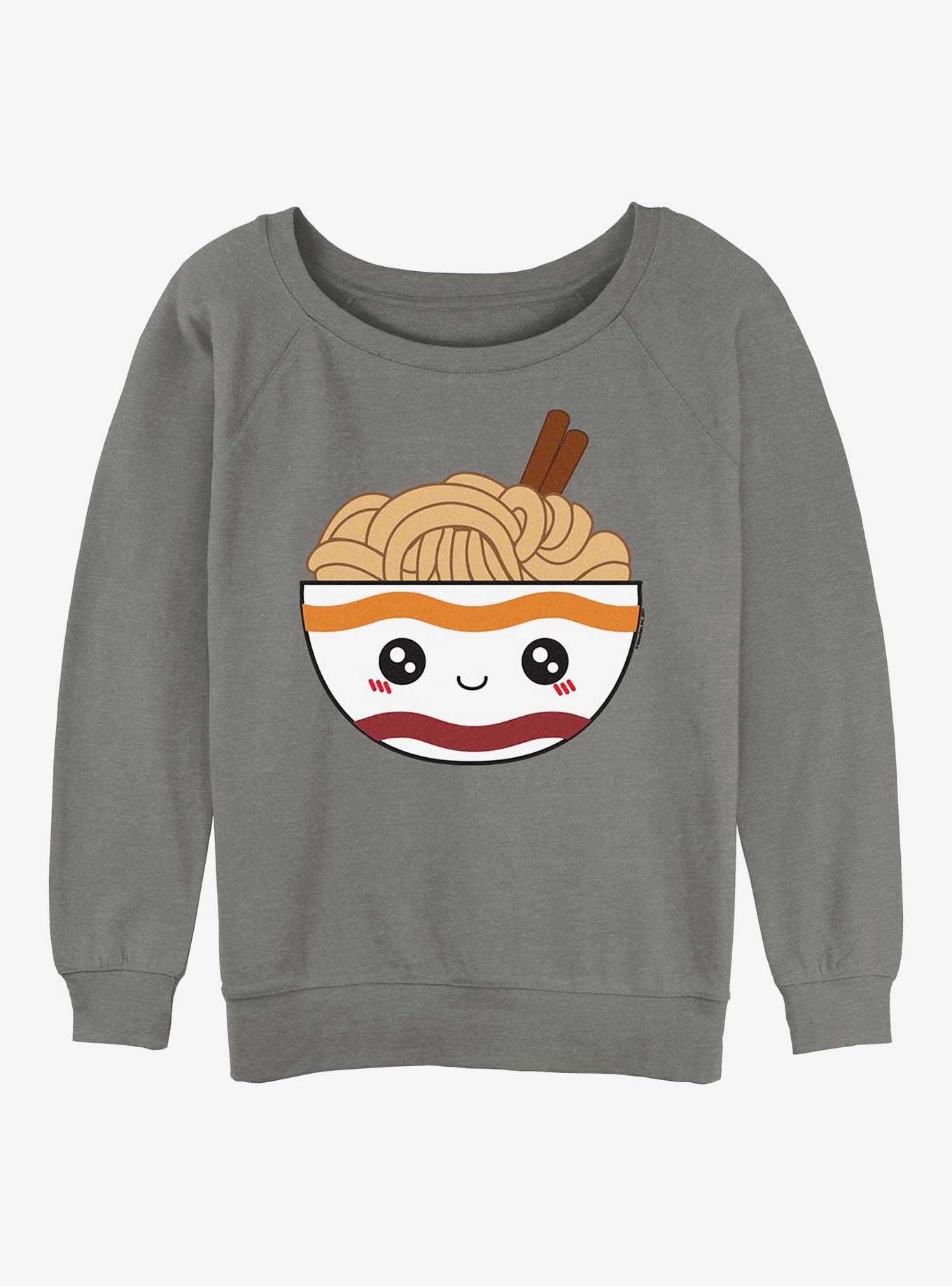Maruchan Noodle Bowl Girls Slouchy Sweatshirt, , hi-res