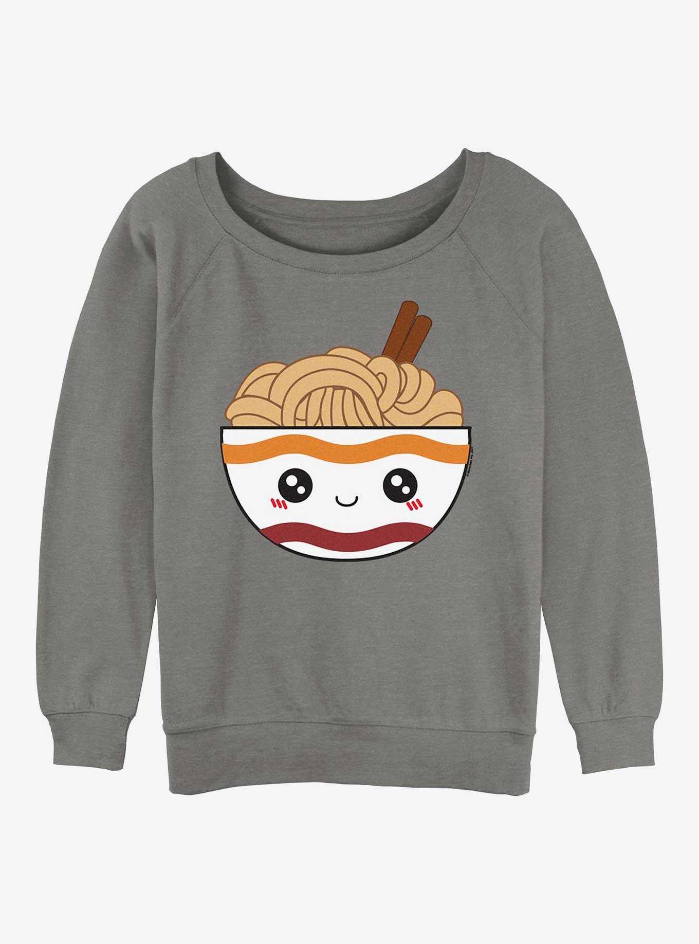 Maruchan Noodle Bowl Girls Slouchy Sweatshirt, , hi-res