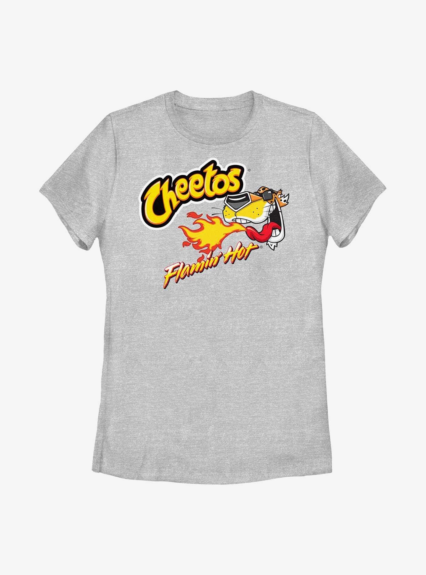 Cheetos Flamin Hot Breath Womens T-Shirt