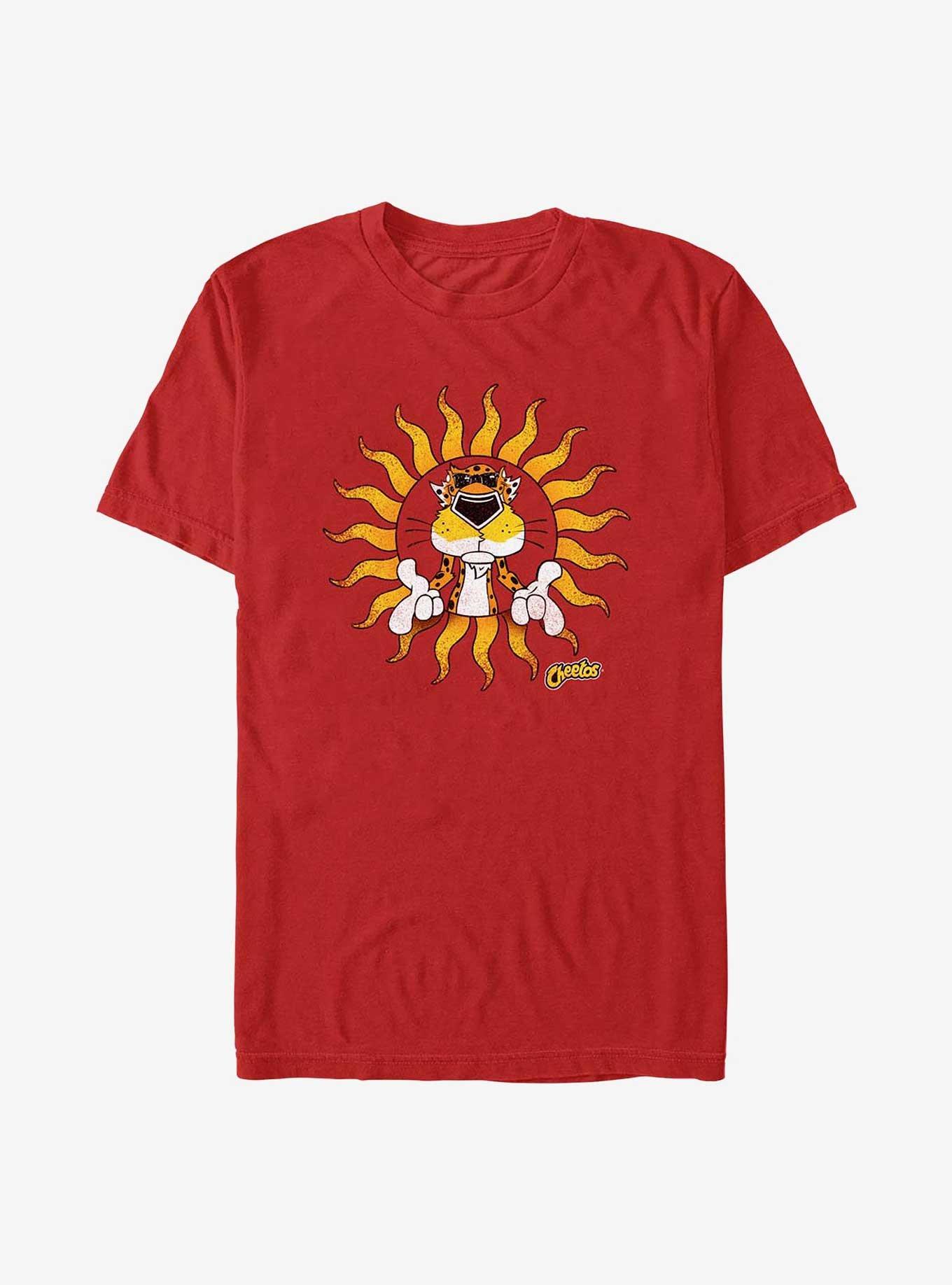 Cheetos Chester Cheese Sun T-Shirt, RED, hi-res