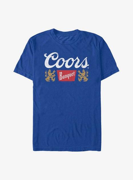 Coors Born In The Rockies Arch T-Shirt - BLUE | BoxLunch