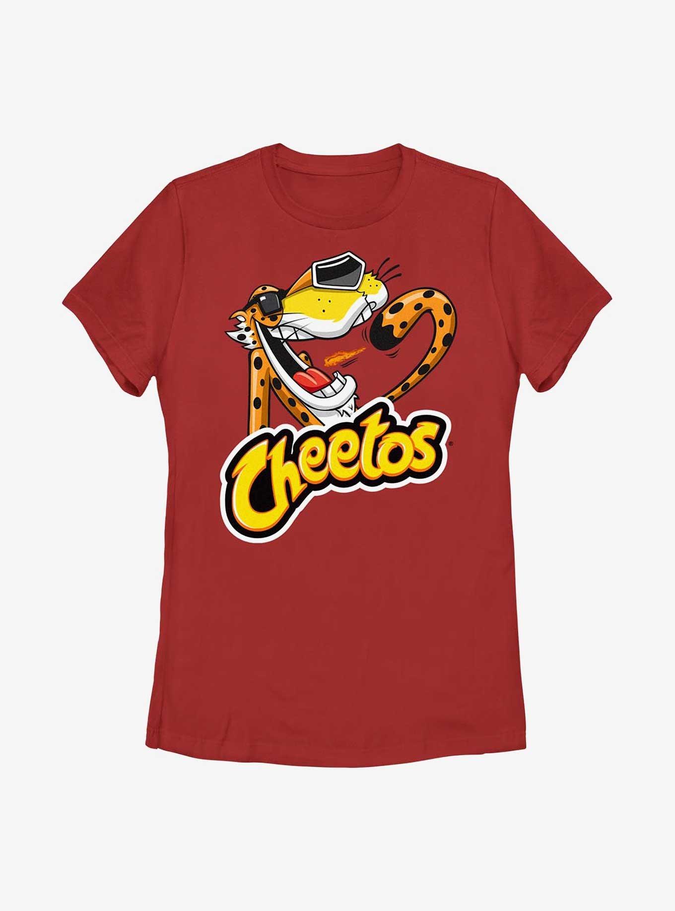 Cheetos Chester Eating Womens T-Shirt